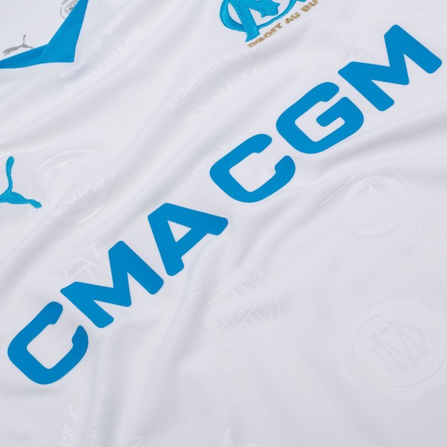 Marseille Home Shirt 2025/26 Long Sleeves - Men's-SoccerKits Hub | Buy Soccer Jerseys Online